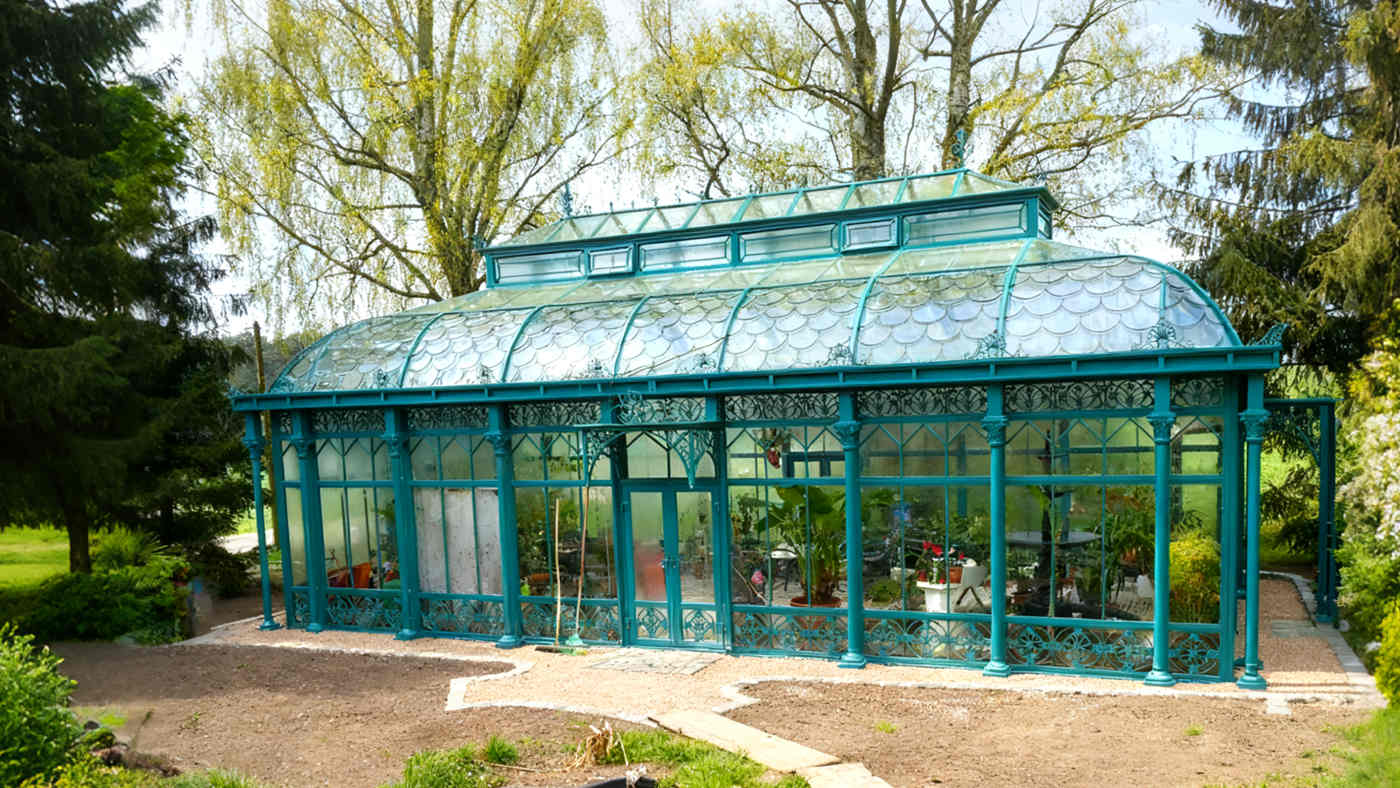Victorian Glass Greenhouse Ysgh 026 – Elegant Garden Oasis